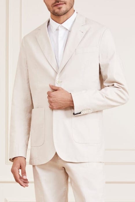 MARCIANO BY GUESS WILT PATCH PKTS NEUTRAL BLAZER MILK 1