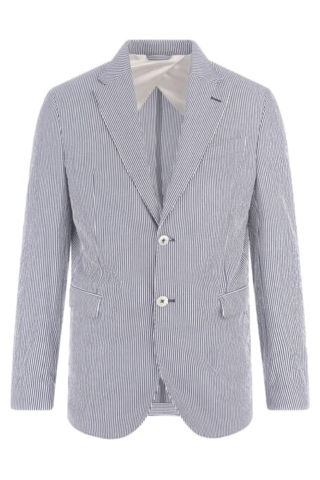 MARCIANO BY GUESS MANUEL NOTCH BLAZ SMART BLUE AND BLAZER WH 4