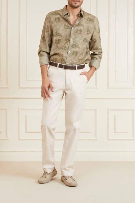 MARCIANO BY GUESS JOE COLLAR NOTCHE SAND HIBISCUS CASUAL SHI 3