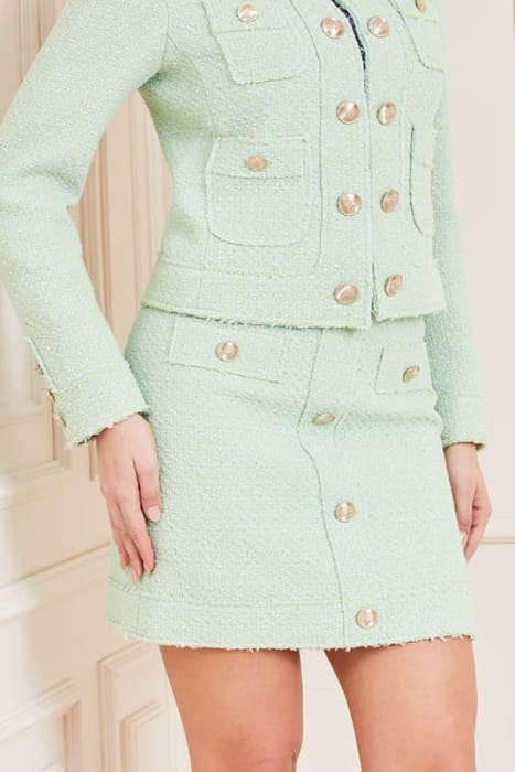 MARCIANO BY GUESS NICOLE SKIRT SPRINTG LEAF MULTI 5