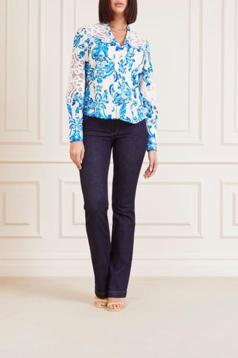 MARCIANO BY GUESS BLUE NOTE BLOUSE BLUE NOTE 3