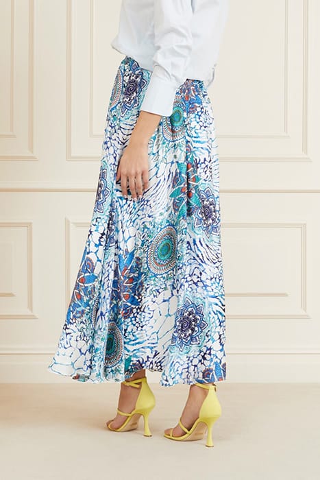 MARCIANO BY GUESS MINA SKIRT PRINTED BOHO ANIMALLER 2