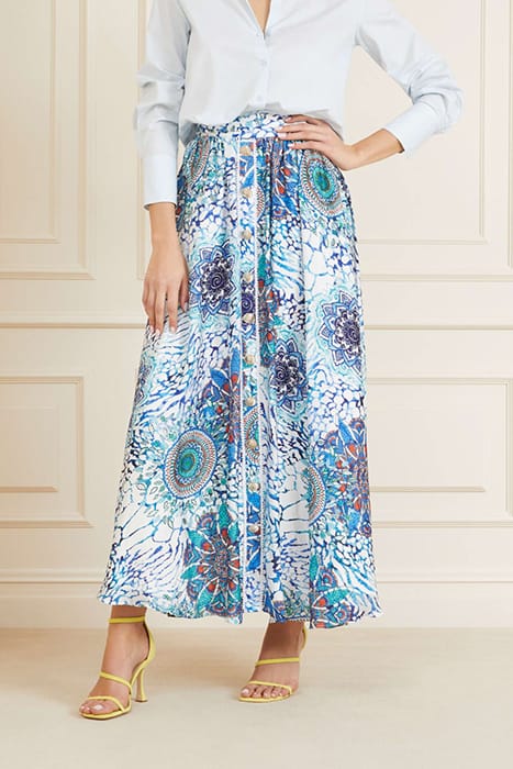 MARCIANO BY GUESS MINA SKIRT PRINTED BOHO ANIMALLER 1