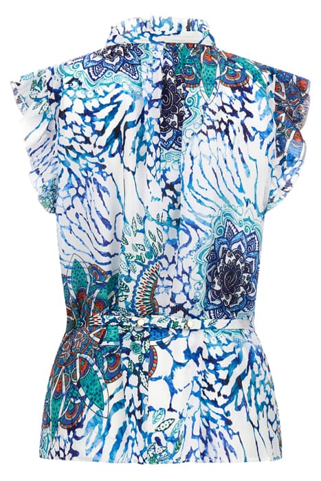 MARCIANO BY GUESS MINA TOP PRINTED BOHO ANIMALLER 5