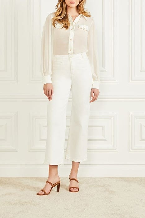 MARCIANO BY GUESS EMILY SHIRT PALE PEARL 3
