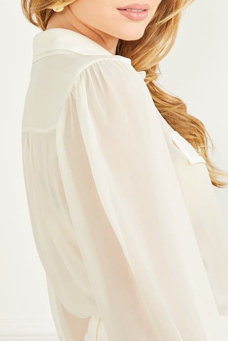MARCIANO BY GUESS EMILY SHIRT PALE PEARL 7