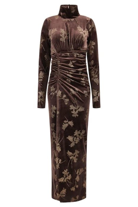 MARCIANO BY GUESS ANGELICA TABITHA MAX COLD BREW MAXI DRESS 3