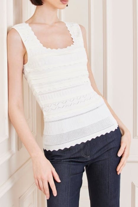MARCIANO BY GUESS SYRIA TOP PALE PEARL 6