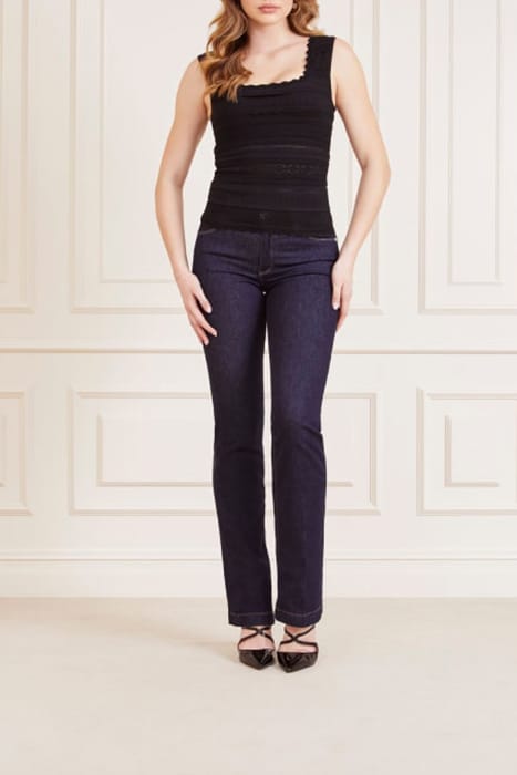 MARCIANO BY GUESS SYRIA SL TOP SWTR JET BLACK 3