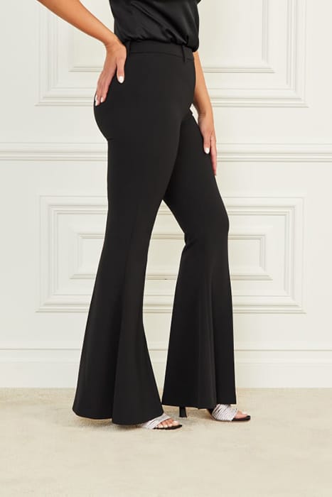 MARCIANO BY GUESS DALLAS FIT AND FLARE JET BLACK 5