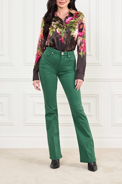 MARCIANO BY GUESS NEW KAYLA DENIM CHASER GREEN 5