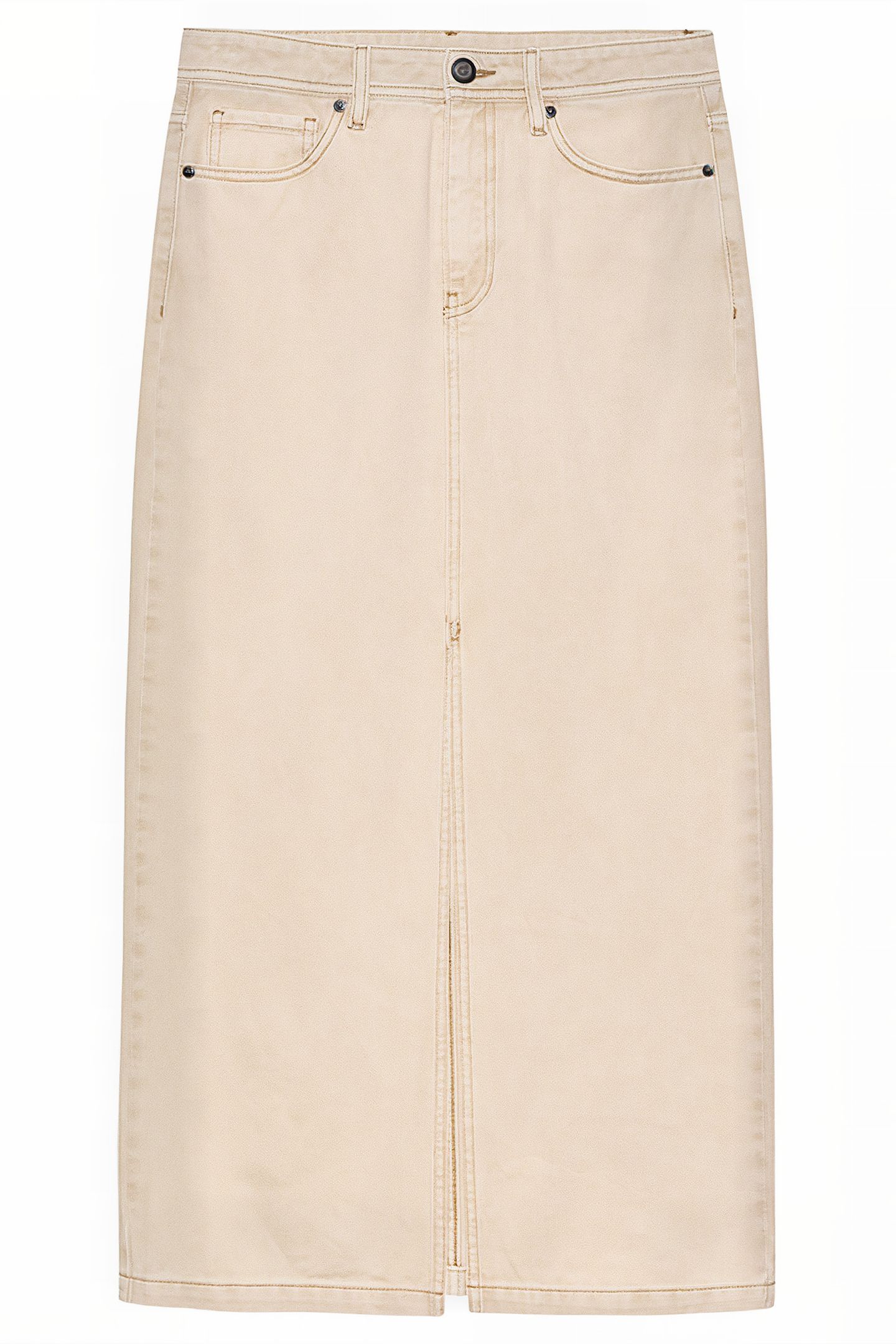 MIDI DENIM SKIRT WASHED MOONLIGHT 4