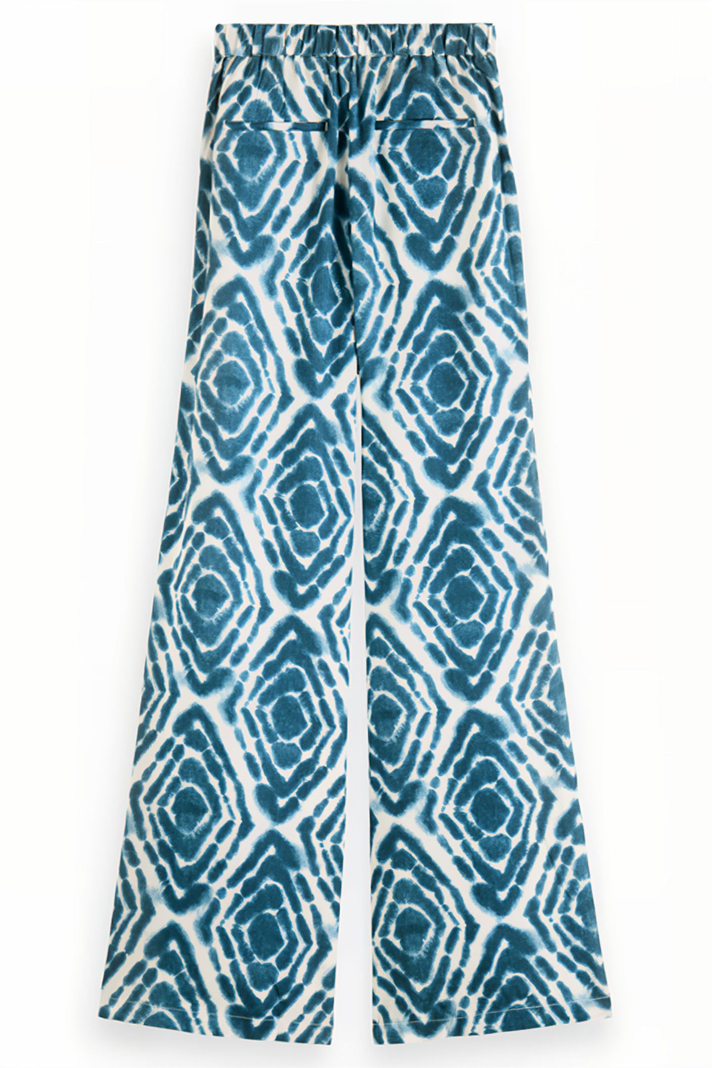 ELENI - HIGH RISE WIDE LEG PYJAMA PANTS DISCO TIE DYE BOTTLE 5