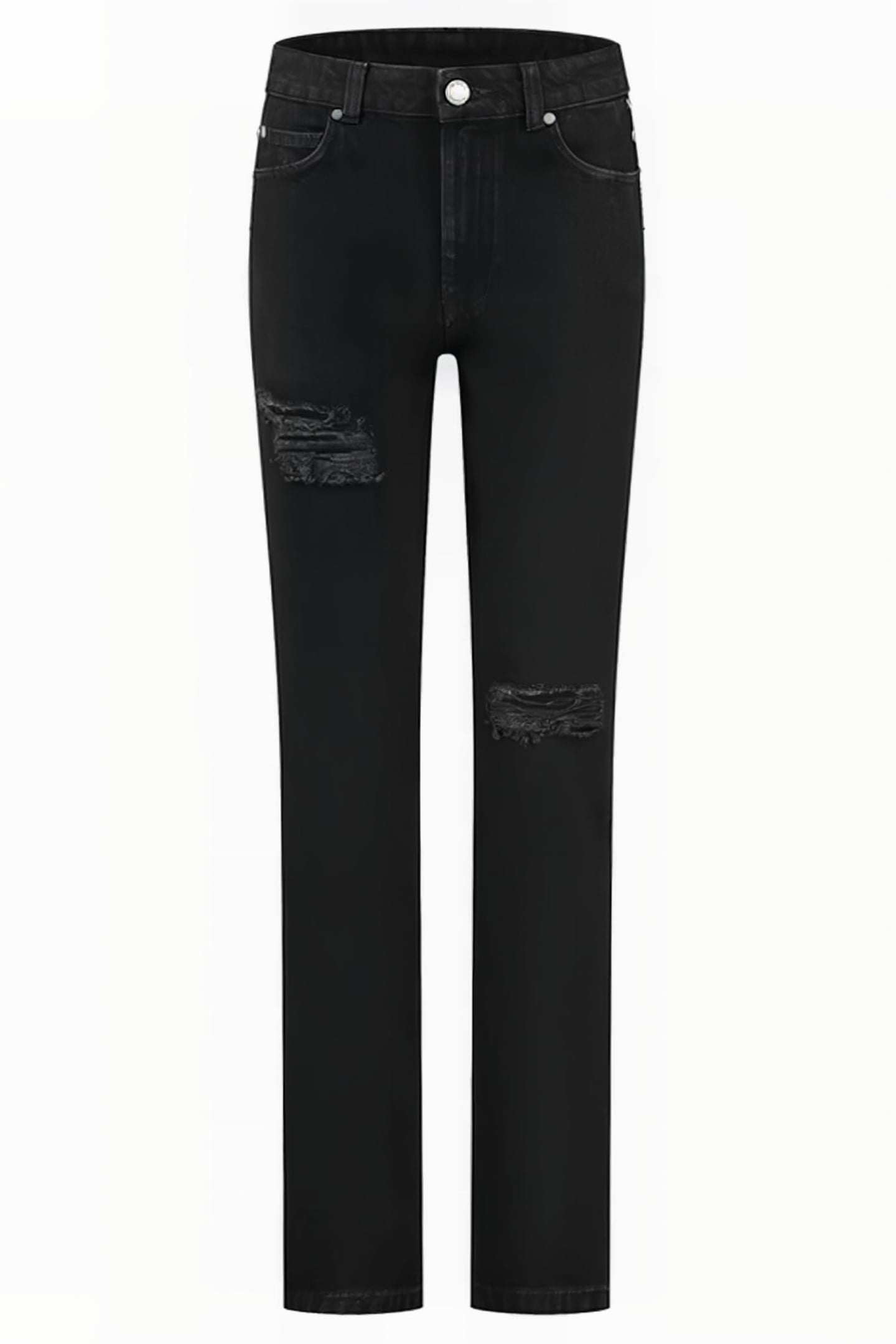 BLANCA RIVET BLACK JEANS BLACK 1