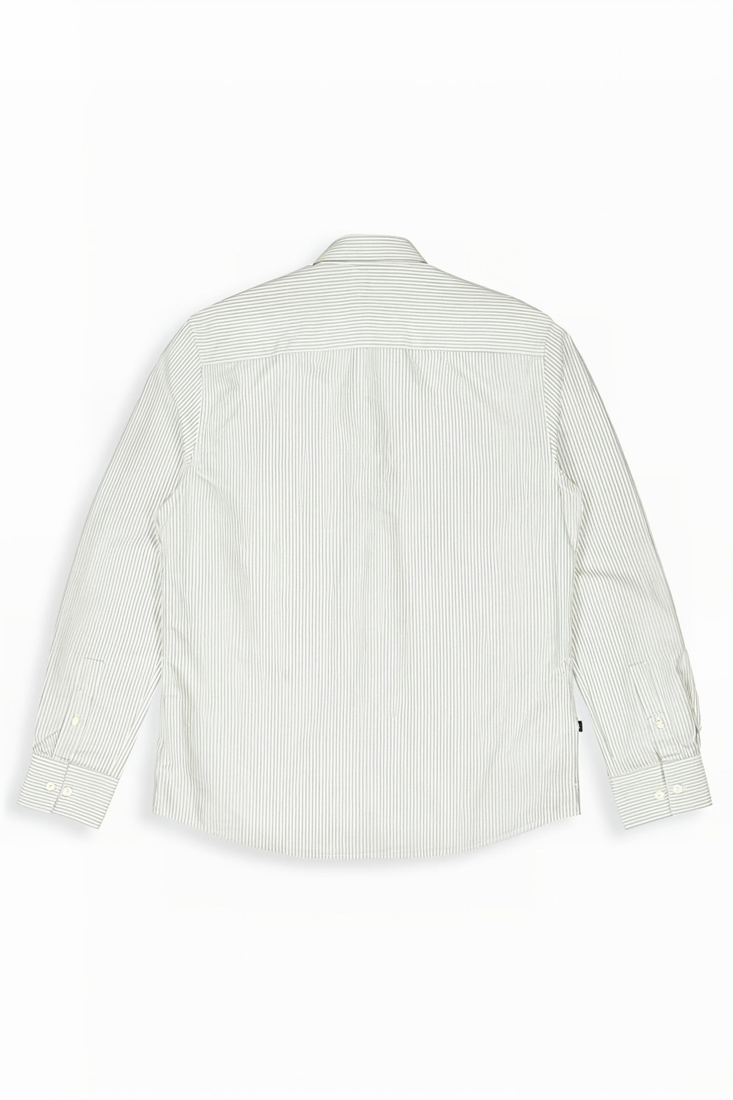 AIDAN OXFORD STRIPE SHIRT LAVA 4