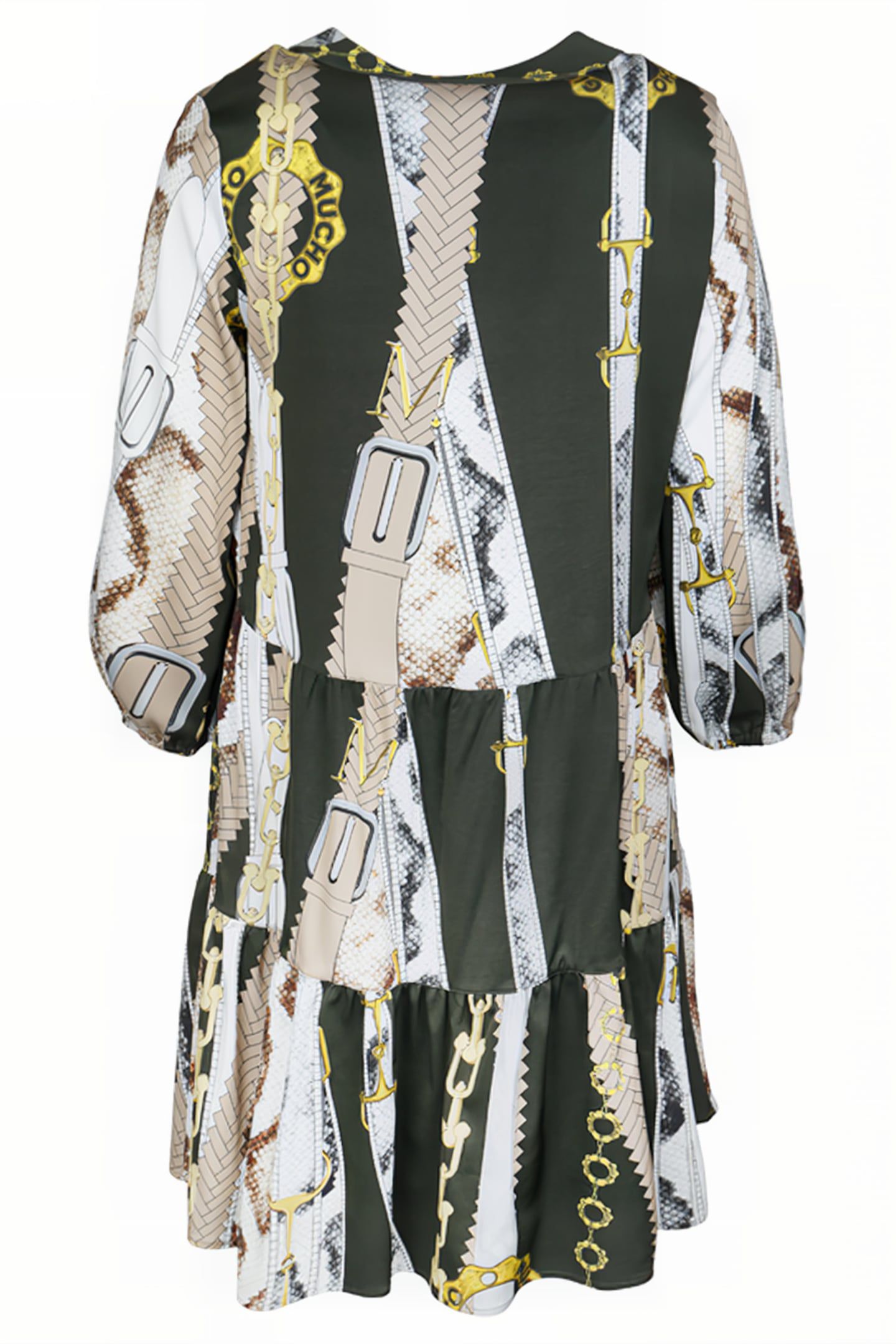 DRESS SAN RAFAEL GREEN BELTS AND CHAINS 2