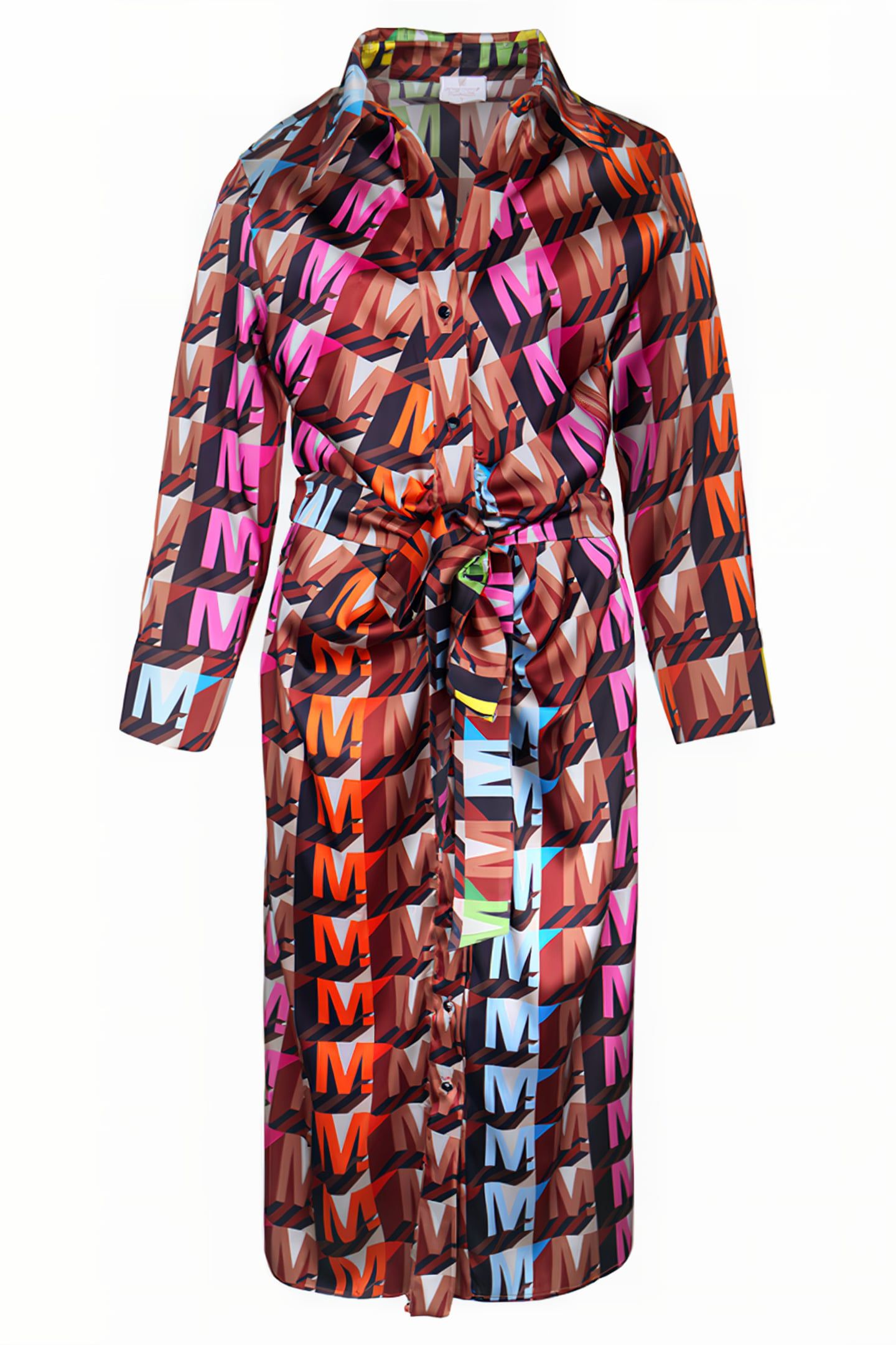 DRESS SCANDICCI GRAPHIC LOGOMANIA 1