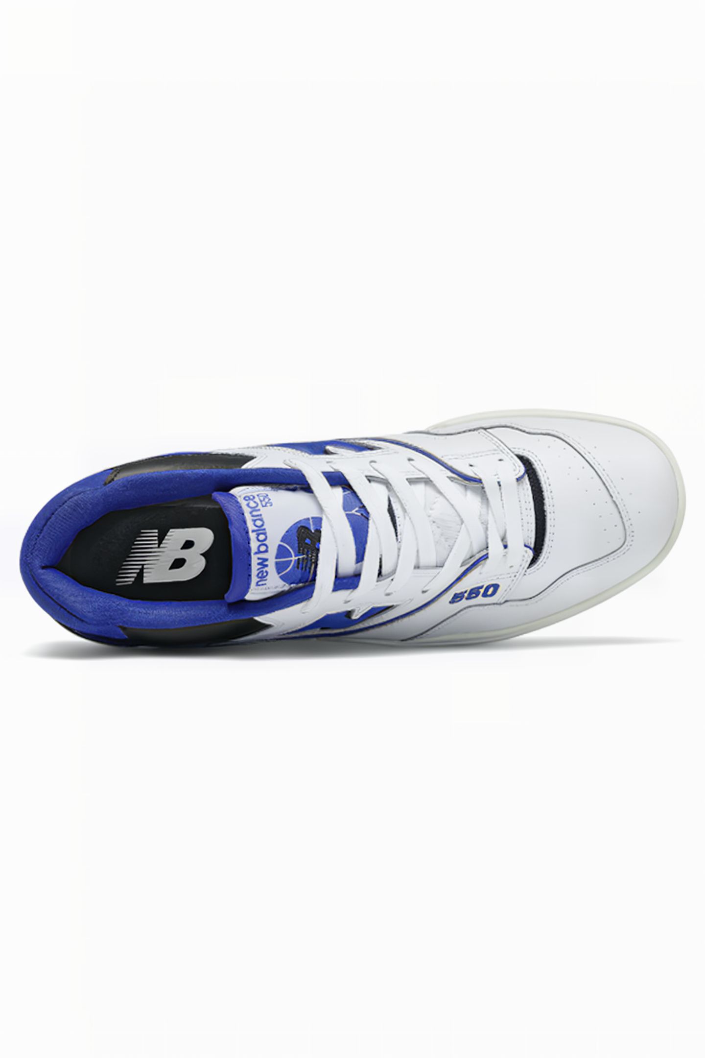 BB550SN1 SNEAKERS IN WHITE & BLUE 4