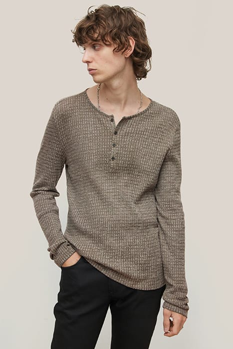 HAYES REGULAR FIT LS SEAL GREY 1