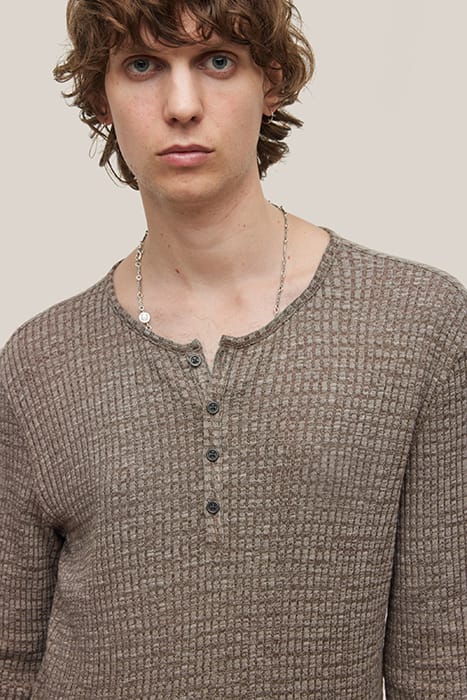 HAYES REGULAR FIT LS SEAL GREY 3