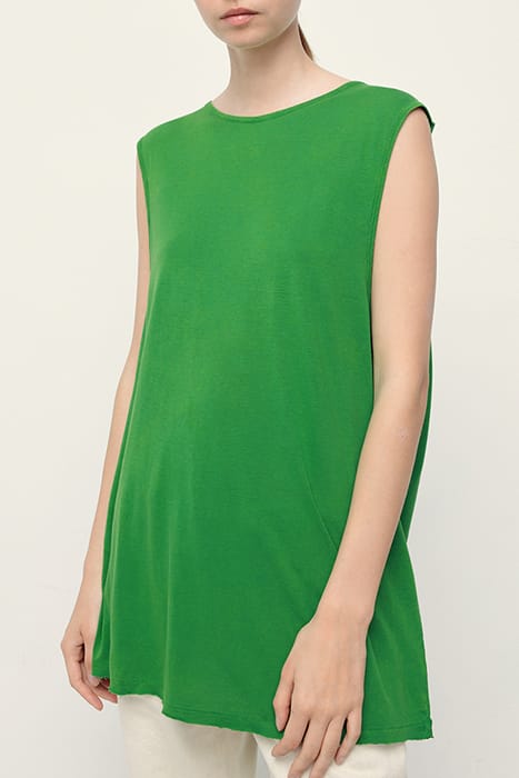 ROUND COLLAR MID-LENGTH TANK TOP PATURAGE VINTAGE 1