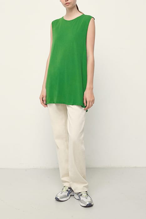 ROUND COLLAR MID-LENGTH TANK TOP PATURAGE VINTAGE 3