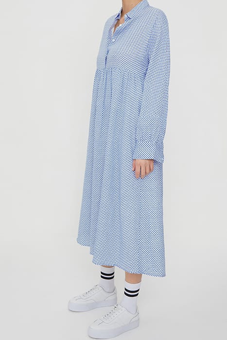LS SHIRT COLLAR DRESS LAUSA PRINT 3