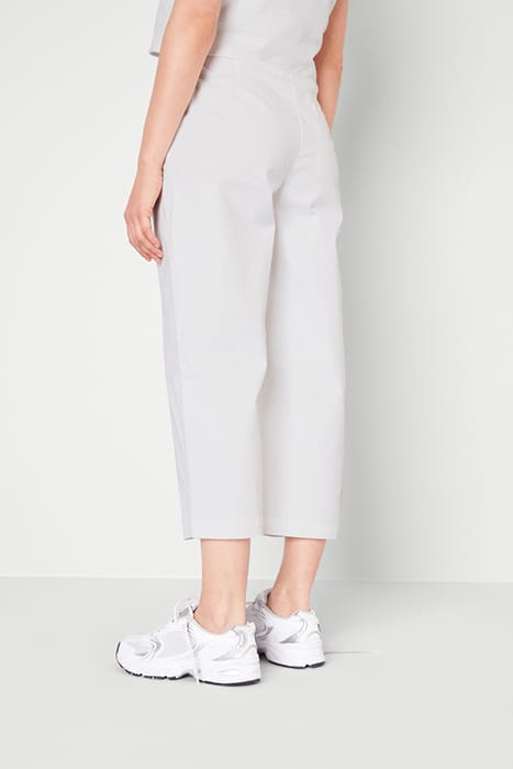 WIDE CHINO TROUSERS NACRE 2