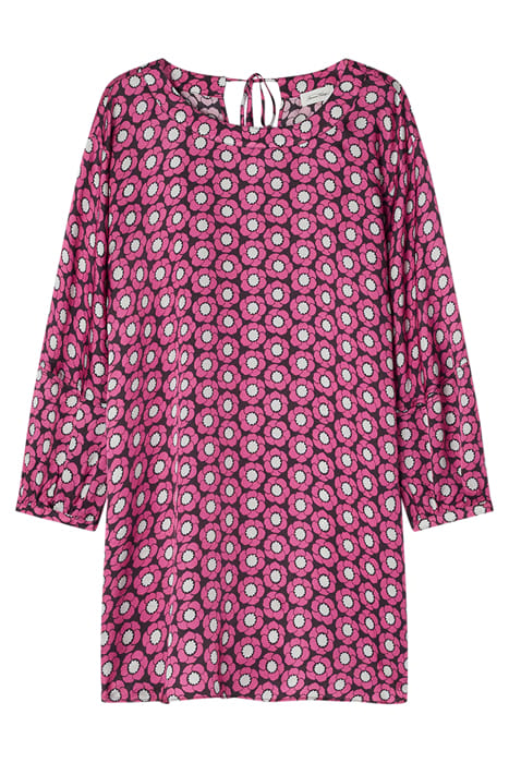 LS SHORT A SHAPE BOAT COLLAR DRESS SYLVIE 4