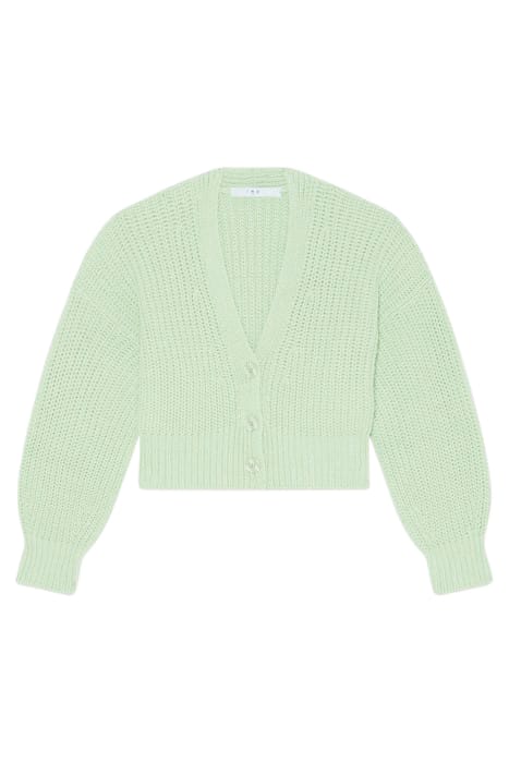 UBERTA CARDIGAN IN LIGHT GREEN 4
