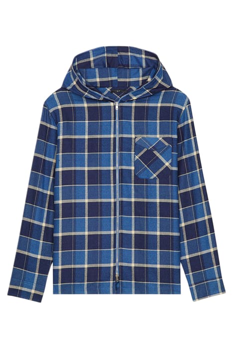 ROUSKY LIGHT JACKET IN MIXED BLUE 4