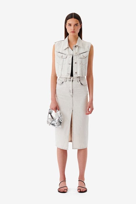 CLODI VEST IN LIGHT GREY 2