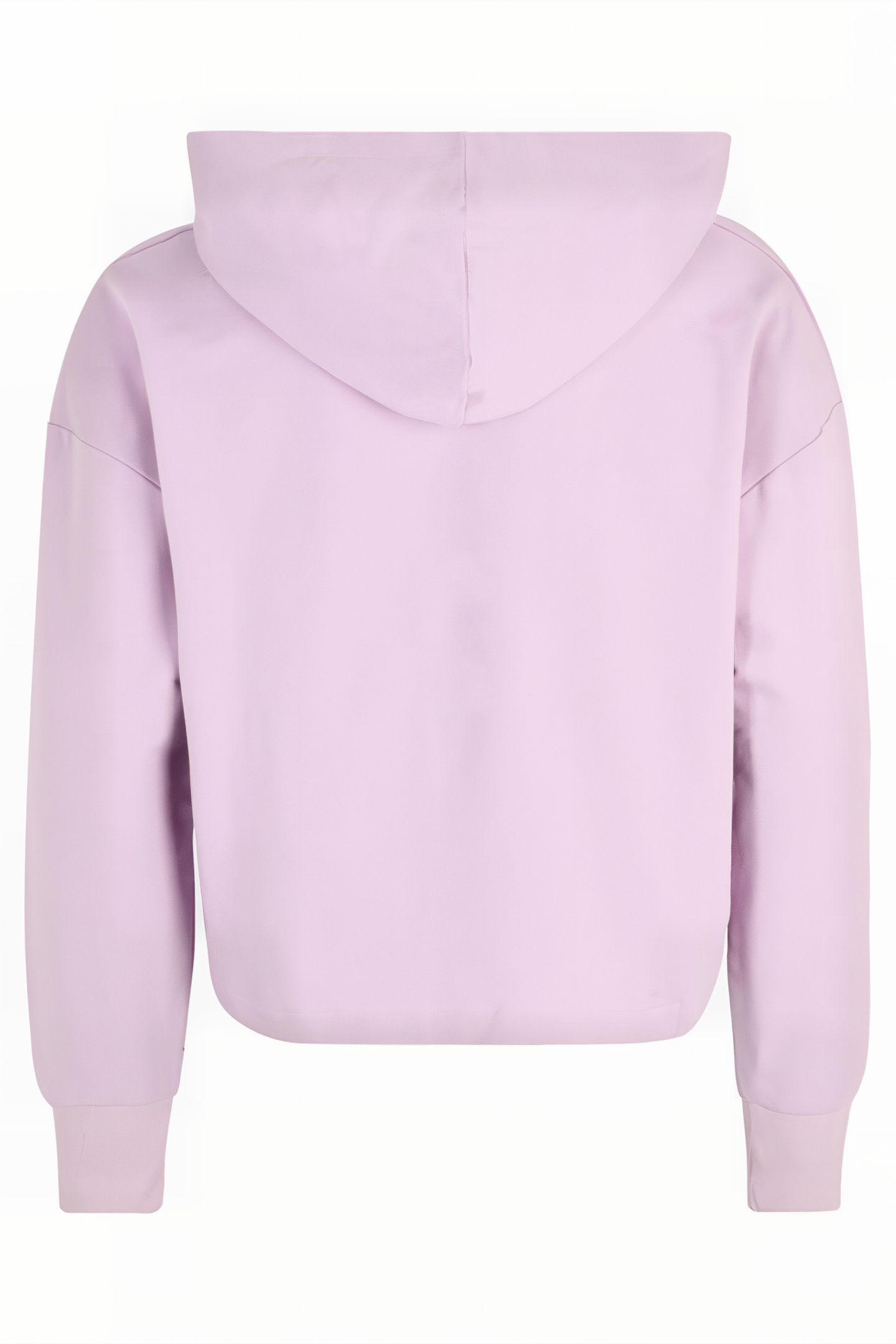 BURGHAUN CROPPED HOODY FAIR ORCHID 2
