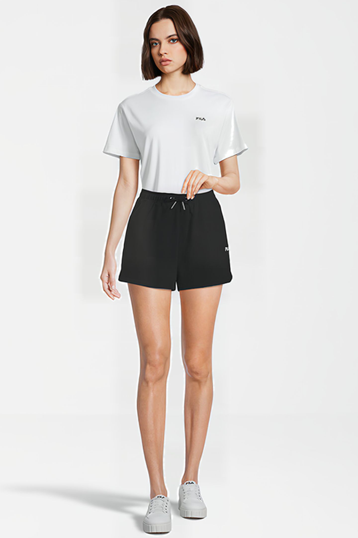BRANDENBURG HIGH WAIST SHORTS BLACK 3