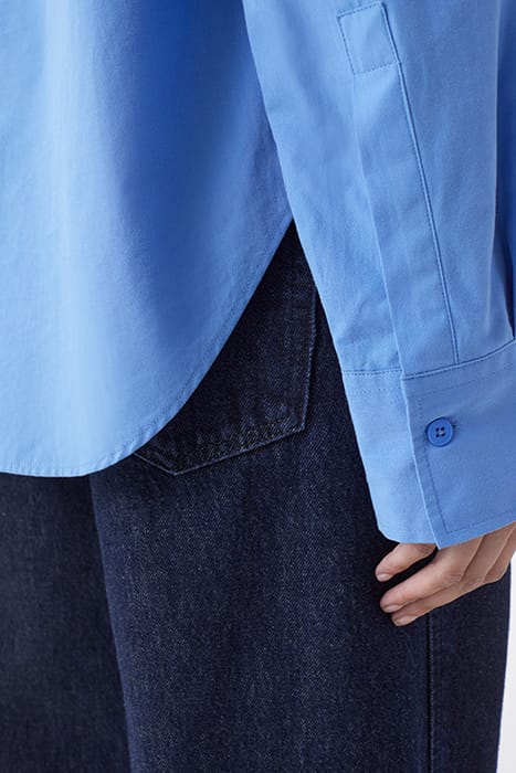 STRAIGHT FITTED SHIRT SHIRTS & BLOUSES CHAMBRAY BLUE 6