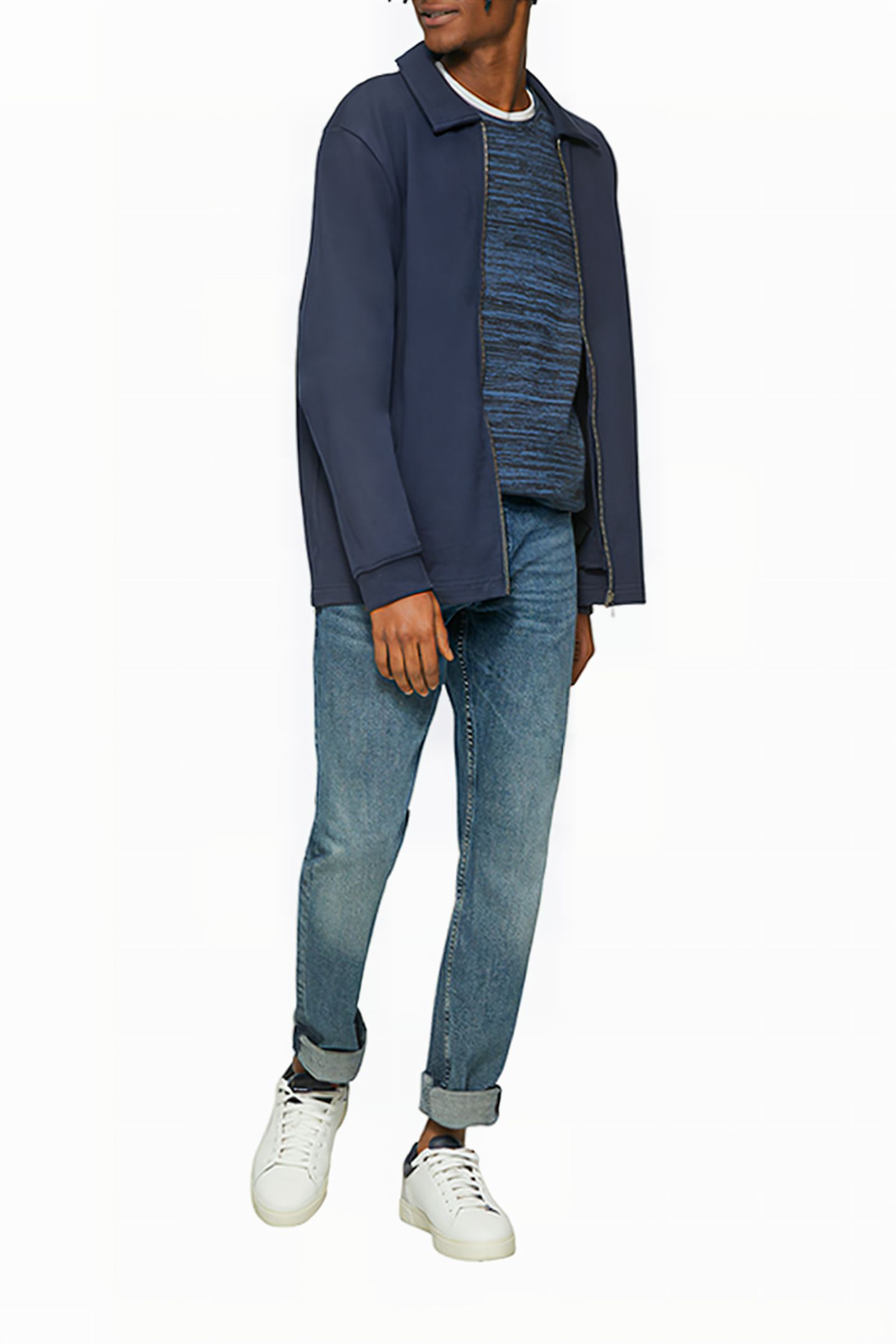 S.OLIVER-QS PULLOVER BLUE 4