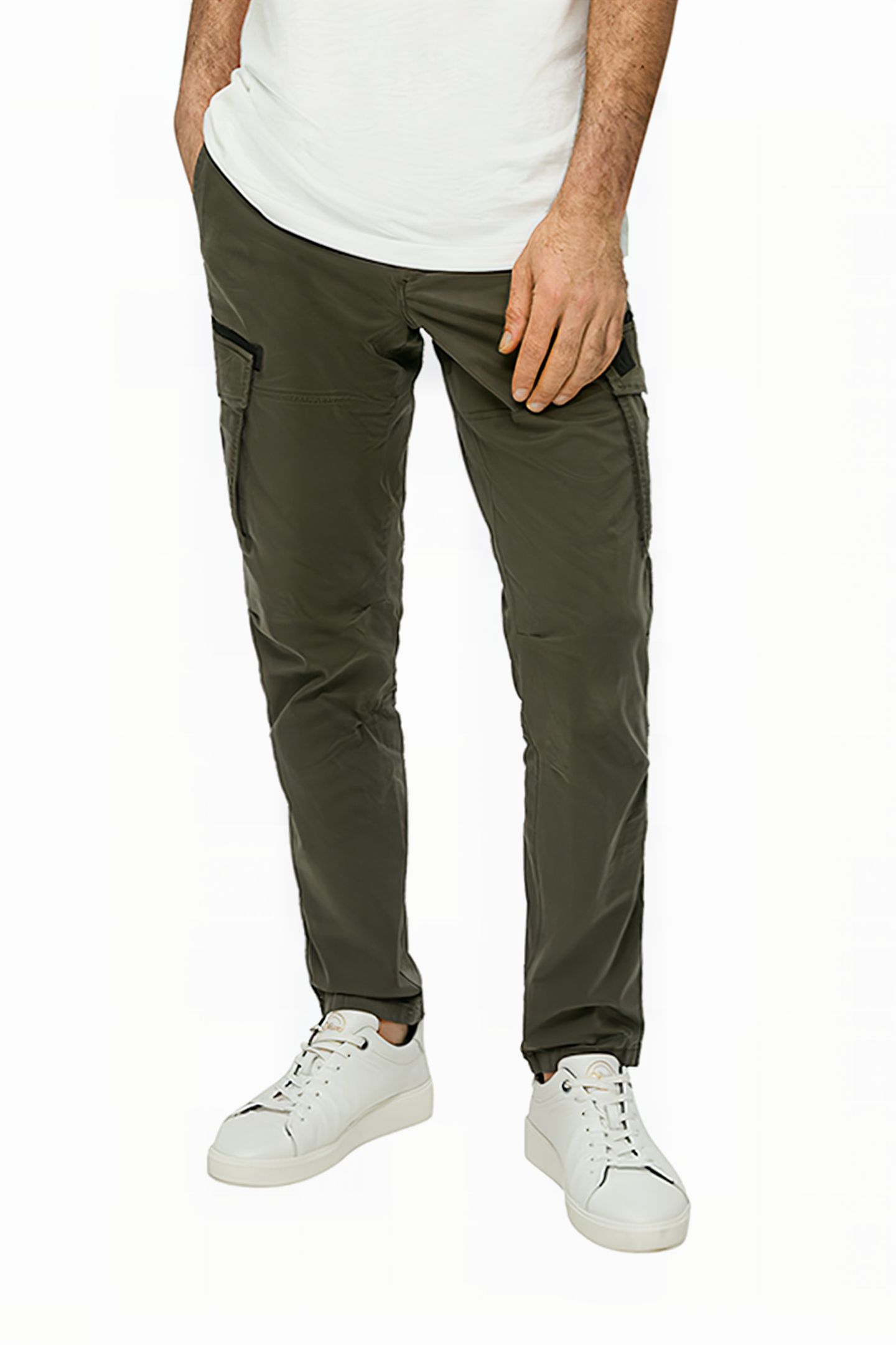S.OLIVER PANTS GREEN-DARK 1