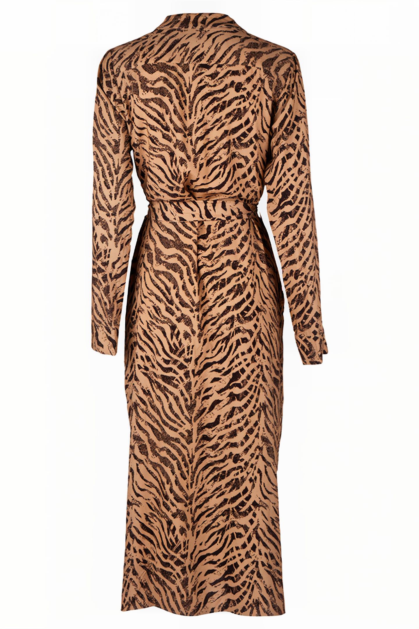 DESIREÉ, DRESS BEIGE PATTERN 2