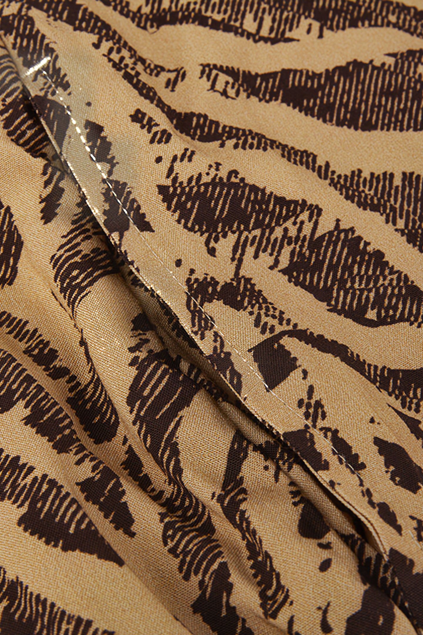 DESIREÉ, DRESS BEIGE PATTERN 7