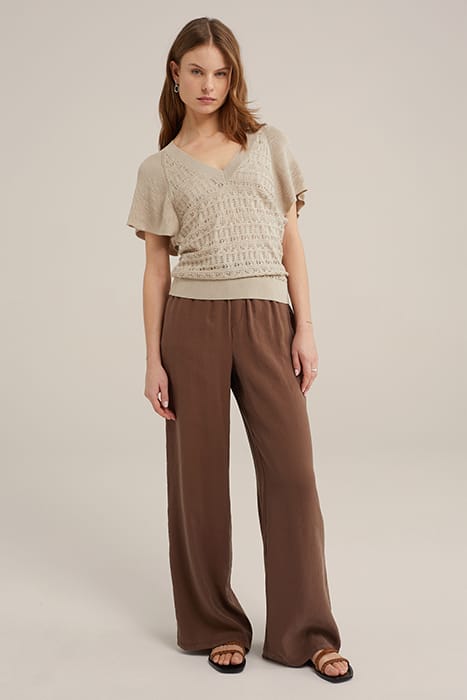 TROUSER DARK BROWN 3