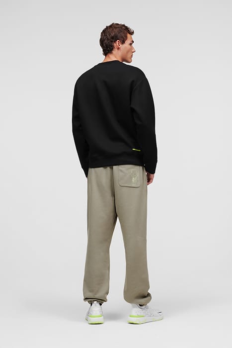 LOGO TAPE SWEATSHIRT BLACK 3