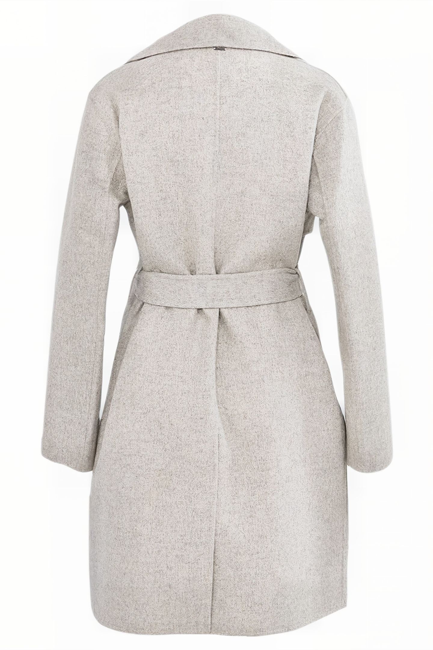 LIGHT TAUPE TRENCH COAT 5