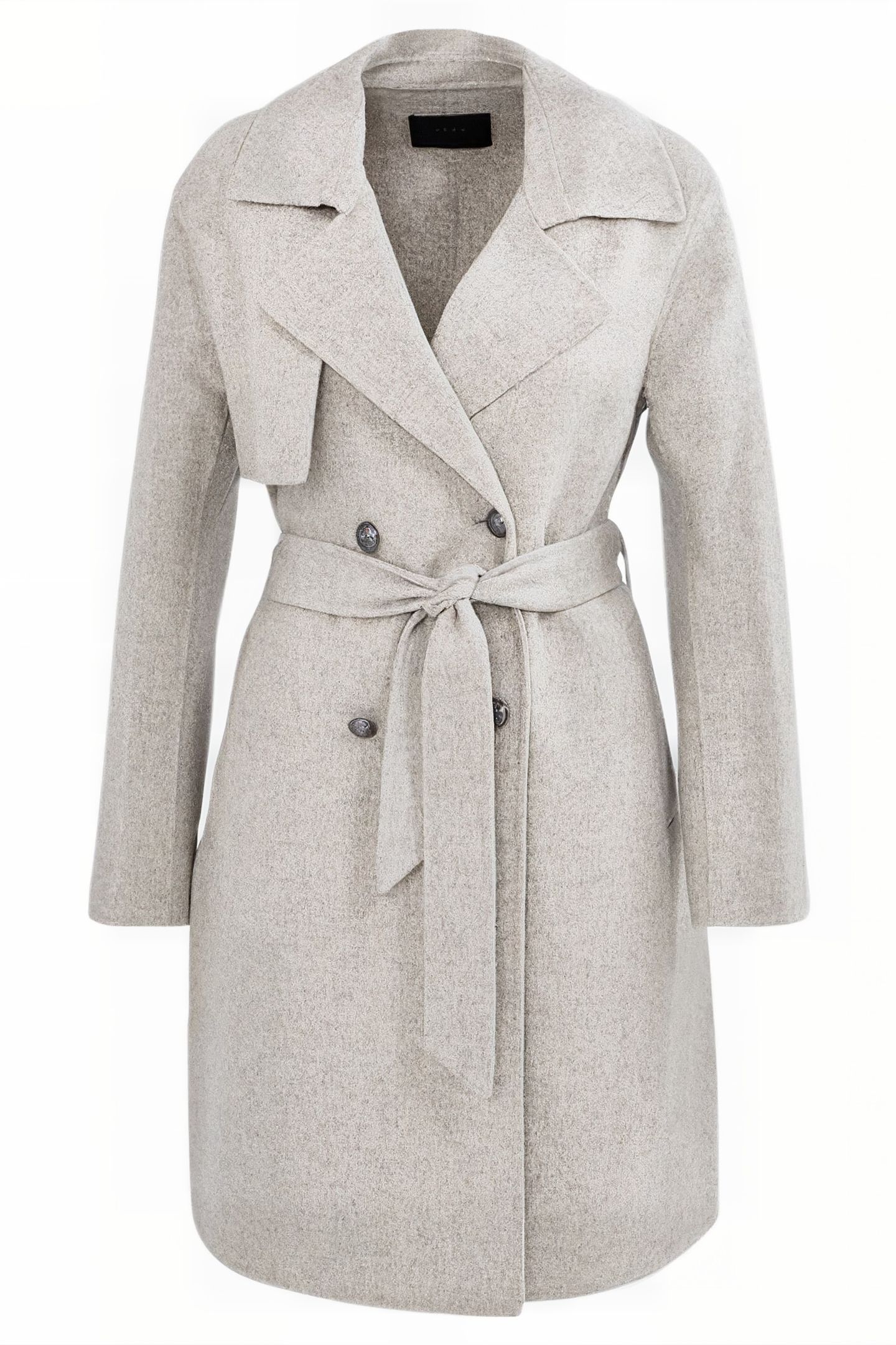 LIGHT TAUPE TRENCH COAT 4