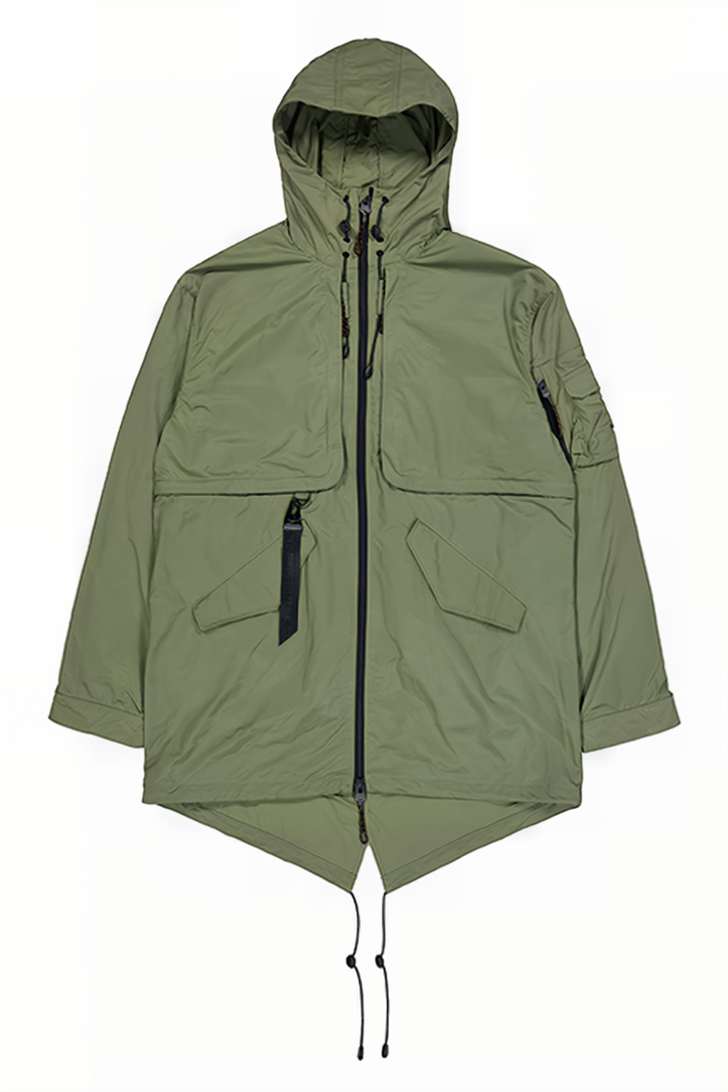 UTILITY FISHTAIL JACKET UV SAGE-GREEN 3