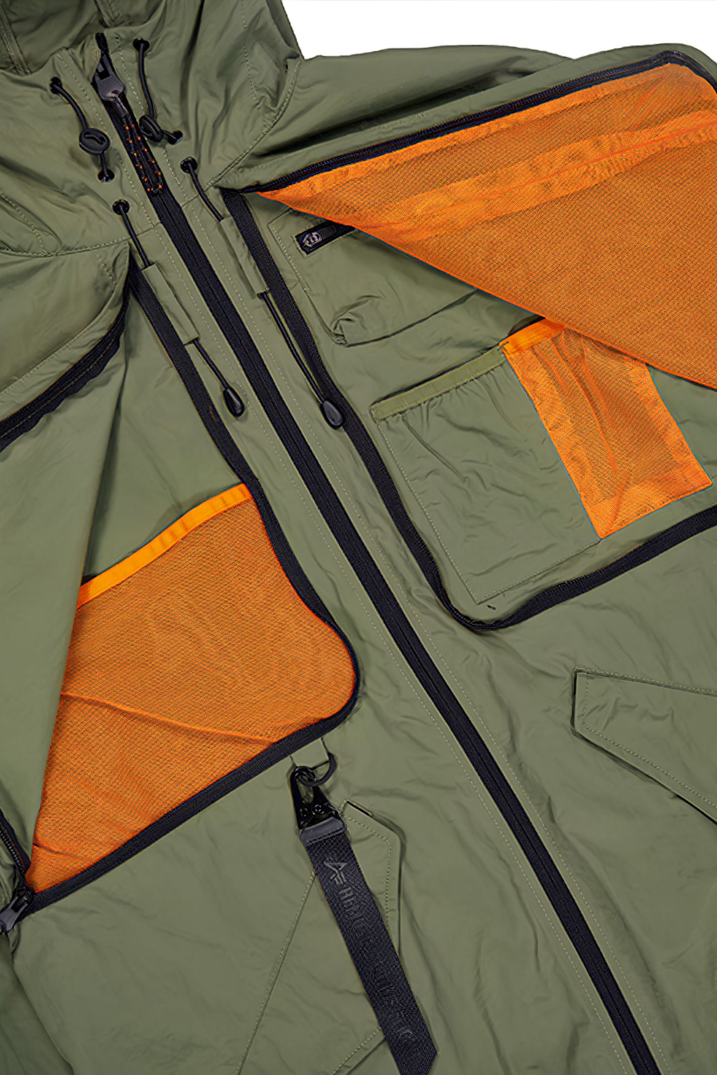 UTILITY FISHTAIL JACKET UV SAGE-GREEN 6