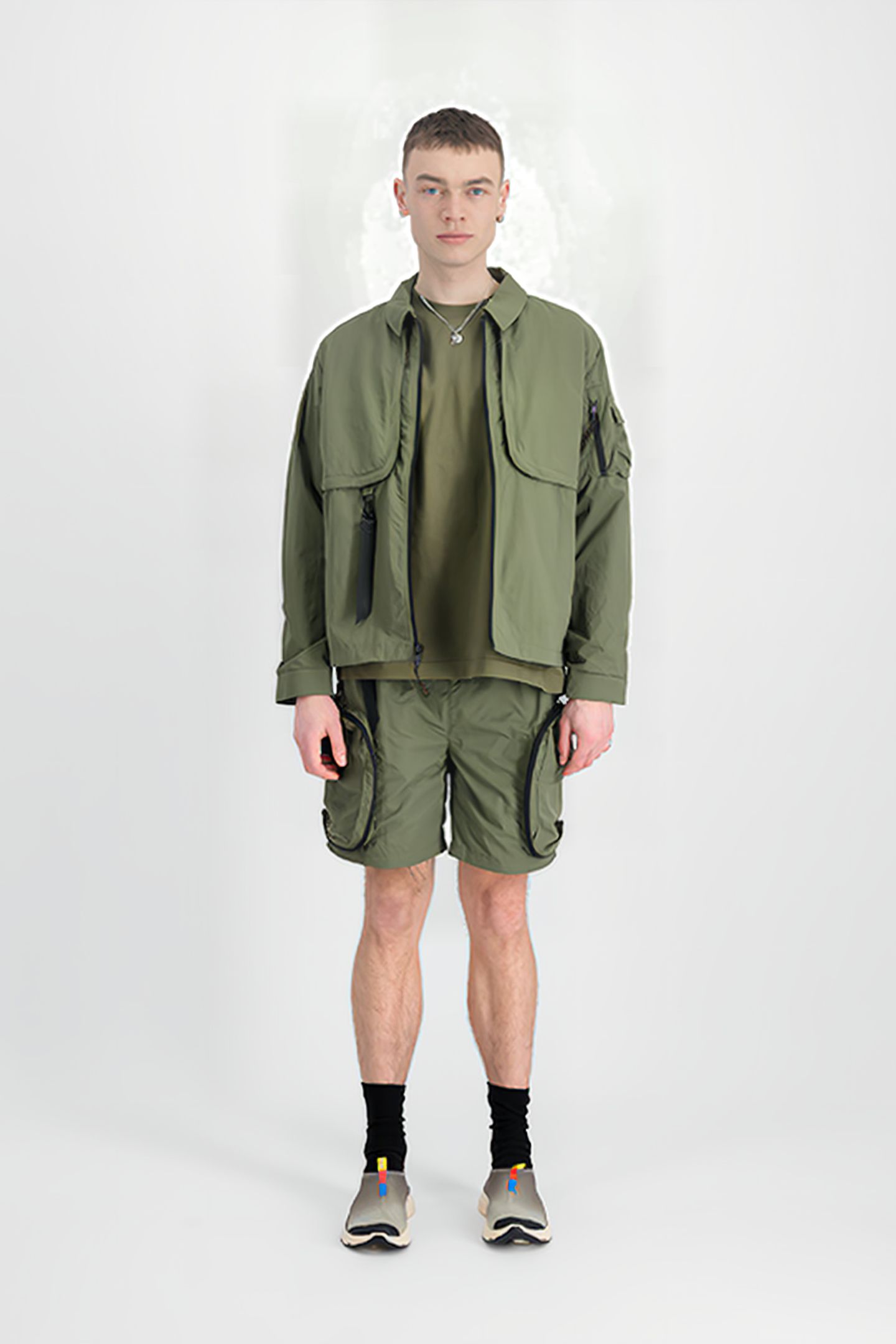 UTILITY SHORT UV SAGE-GREEN 3