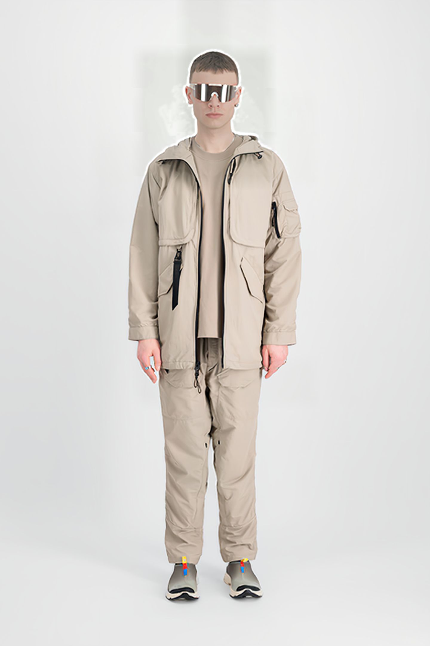 UTILITY FISHTAIL JACKET UV VINTAGE SAND 1