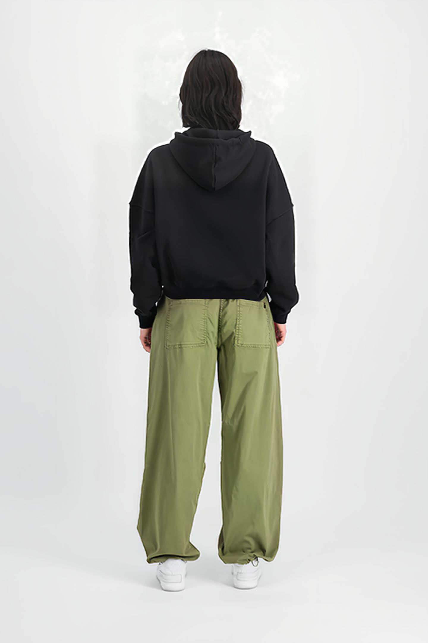 ALPHA ESSENTIALS RL HOODIE BLACK 2