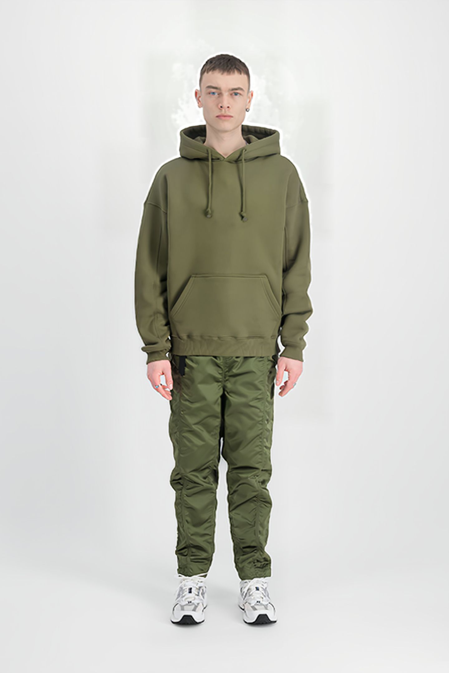 HOODIE UV SAGE-GREEN 1