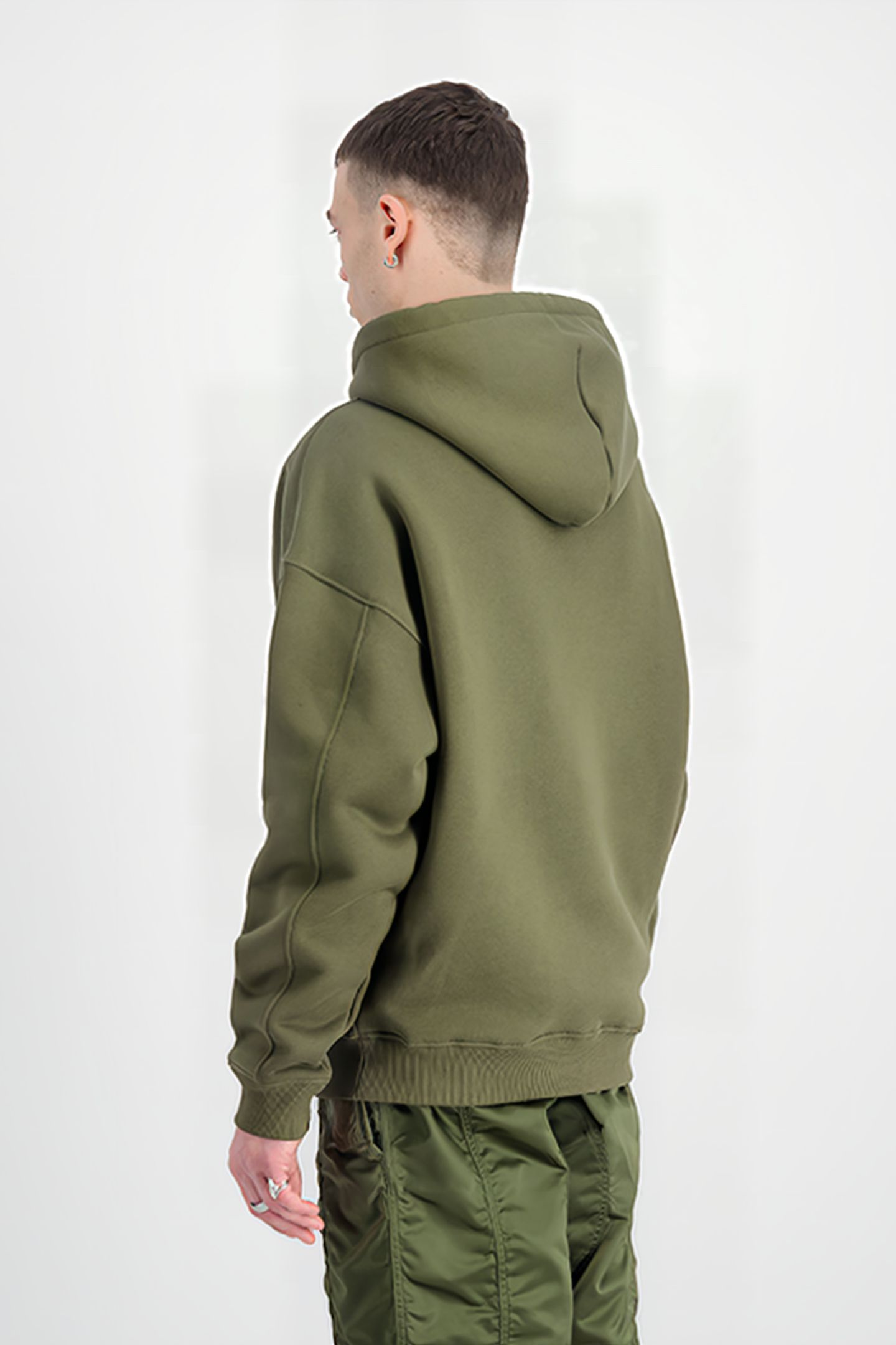 HOODIE UV SAGE-GREEN 2